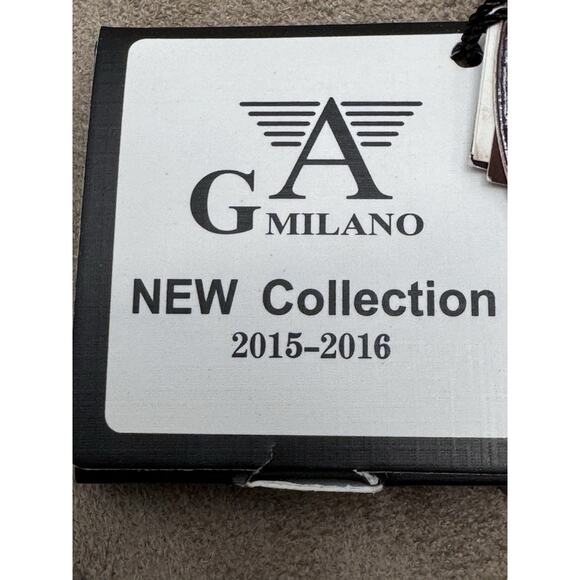 A G Milano Beige Leather Jacket New Old Stock 2015 Women’s Size Medium - Picture 8 of 11